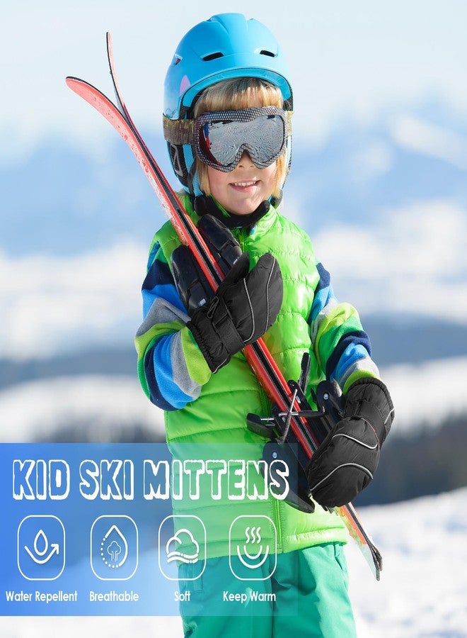 coclothy Snow Gloves for Kids - Waterproof Ski Mittens Gloves Boys Girls, Warmth Winter Toddler Mittens Glove for Toddlers Child Snowboarding Outdoor - Image 5